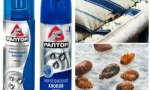 Spray in aerosoli iz bedbugs