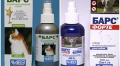 Barz pade pred bolhami in klopi: uporaba in odmerjanje