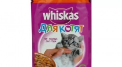 Whiskas za mladičke - dobra krma? Pregledi, pregled sestave